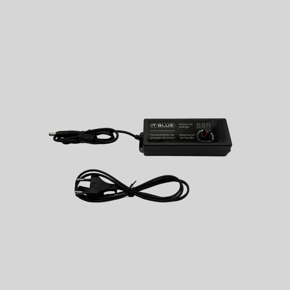 FONTE DE ALIMENTACAO DIGITAL AJUSTAVEL 3-24V 3A BIVOLT