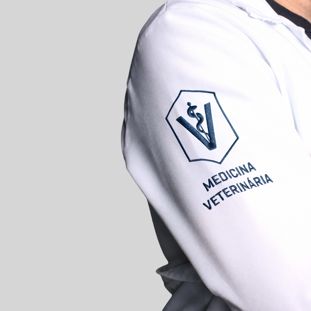 COMBO: CAMISETA MEDICINA VETERINÁRIA MASCULINA + JALECO MEDICINA VETERINÁRIA UNISSEX - Imagem 7