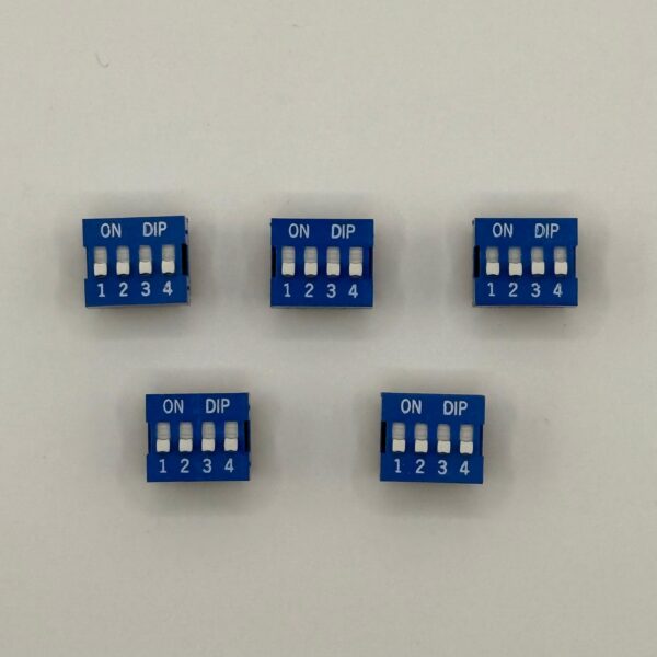 CHAVE DIP SWITCH 4 VIAS