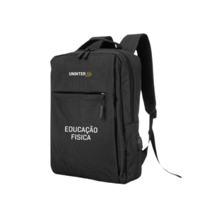 MOCHILA UNINTER ESTUDANTE EDUCAÇÃO FÍSICA