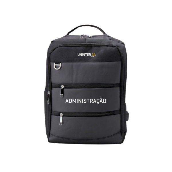 MOCHILA UNINTER 4 COMPARTIMENTOS ADMINISTRAÇÃO