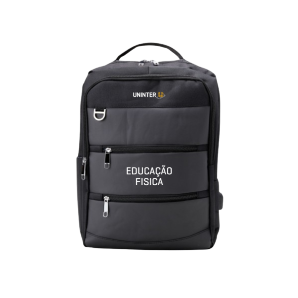 MOCHILA UNINTER 4 COMPARTIMENTOS EDUCAÇÃO FÍSICA