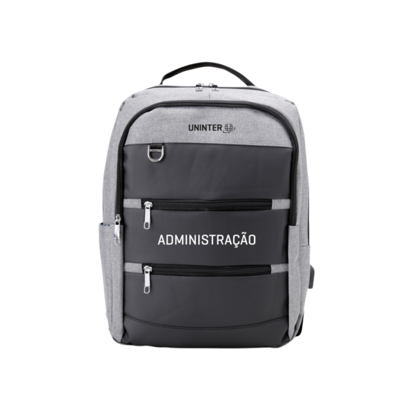 MOCHILA UNINTER 4 COMPARTIMENTOS ADMINISTRAÇÃO - Imagem 2