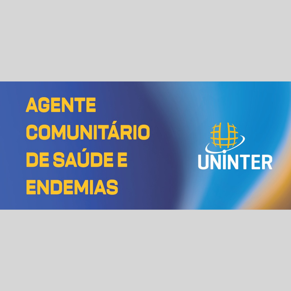 ADESIVO AGENTE COMUNITÁRIO DE SAÚDE E ENDEMIAS