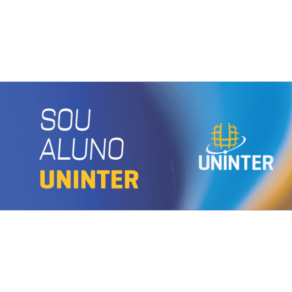 2 - ADESIVO SOU ALUNO UNINTER