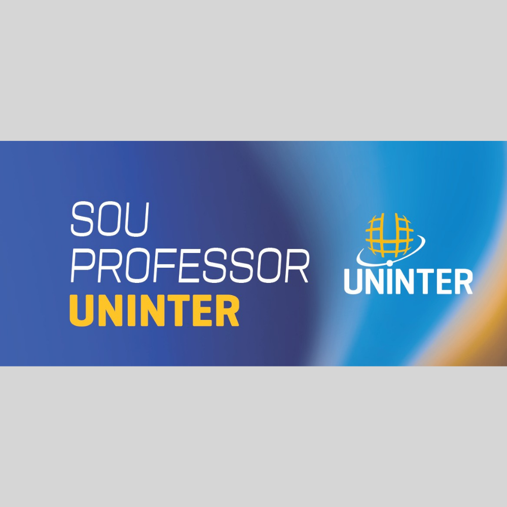 3 - ADESIVO SOU PROFESSOR UNINTER