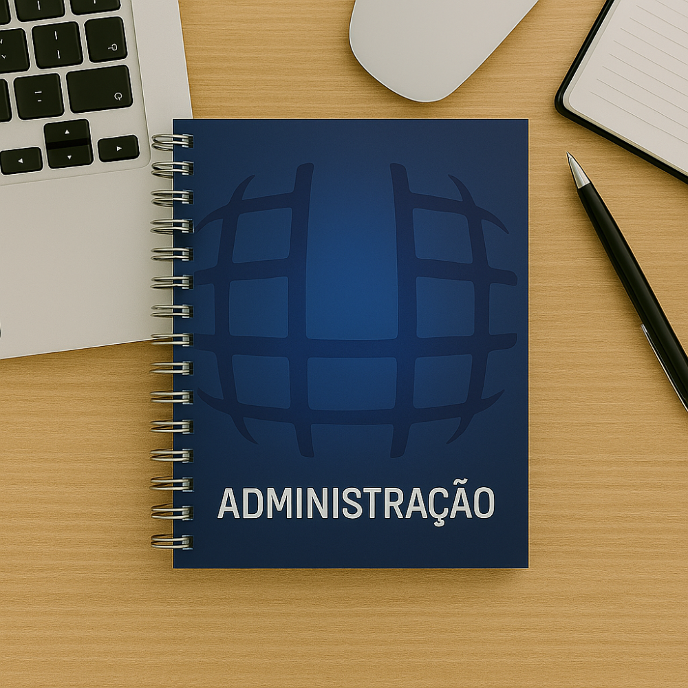 CADERNO UNIVERSITARIO AZUL – 20 x 27,5 CM: PERSONALIZÁVEL POR CURSO - Imagem 4