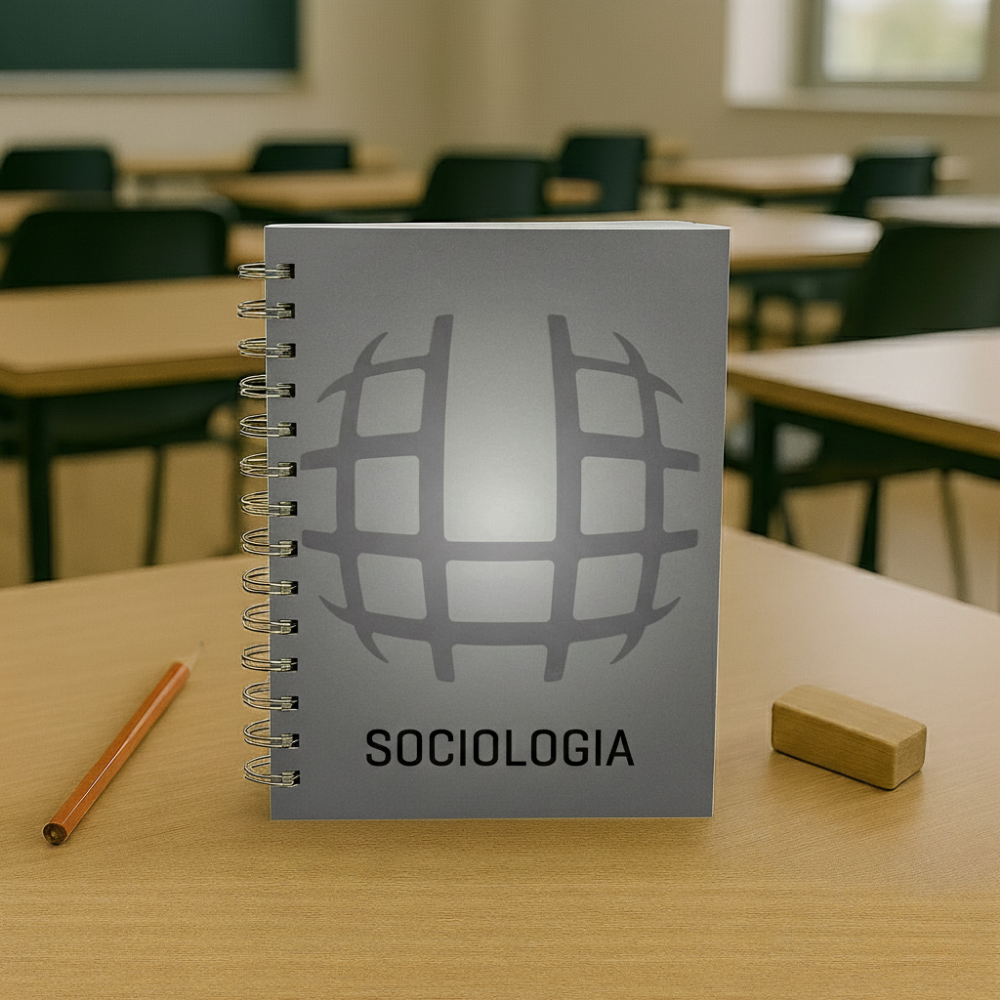 CADERNO UNIVERSITÁRIO CINZA – 20 x 27,5 CM: PERSONALIZÁVEL POR CURSO - Imagem 3