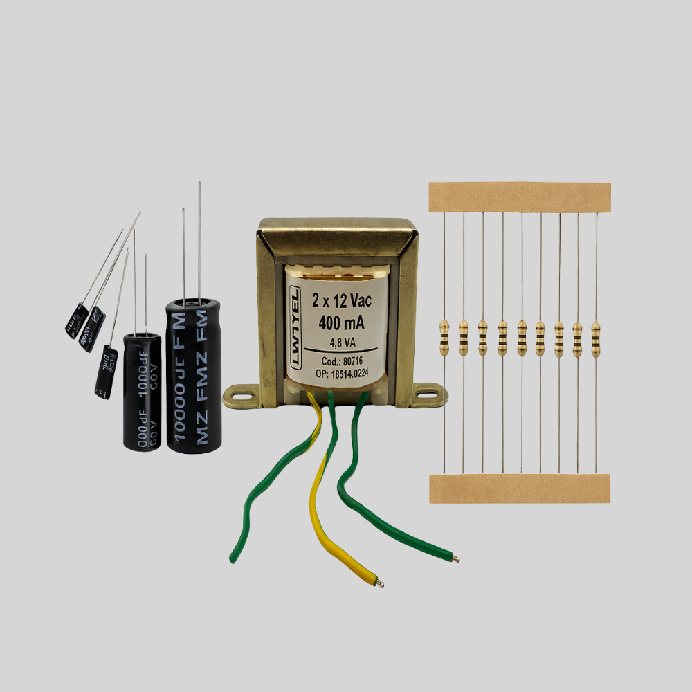 CONJUNTO DE COMPONENTES PARA ATIVIDADES PRÁTICAS: CIRCUITOS ELÉTRICOS II