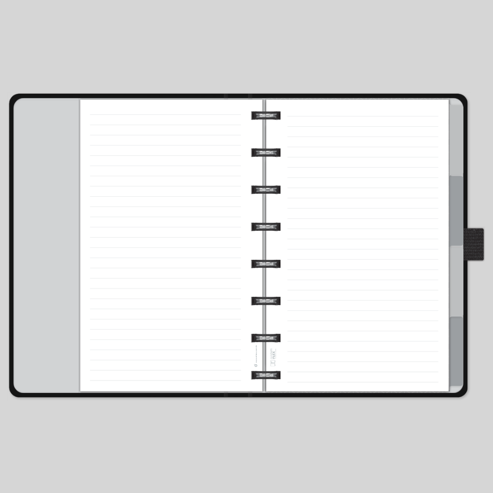 CADERNO MAXI WIRE-O OCULTO - 12,5 X 20 CM - Imagem 2