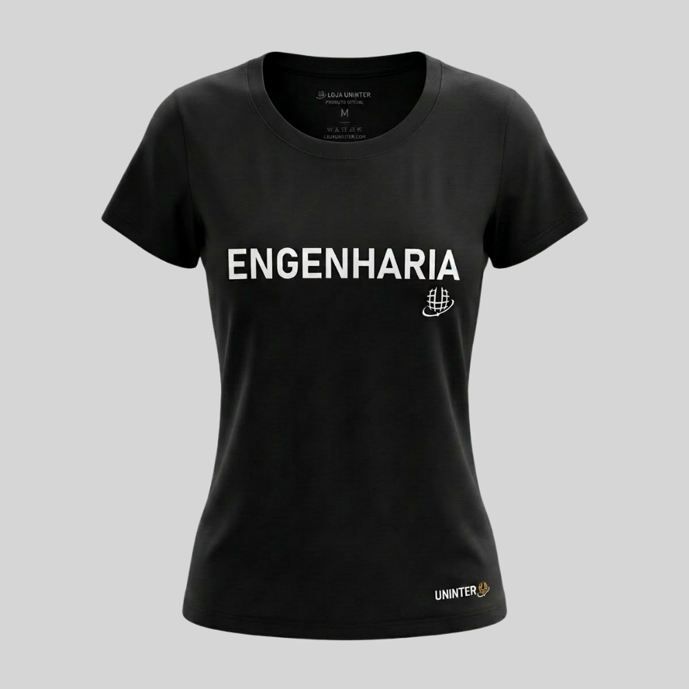 CAMISETA FEMININA ENGENHARIA