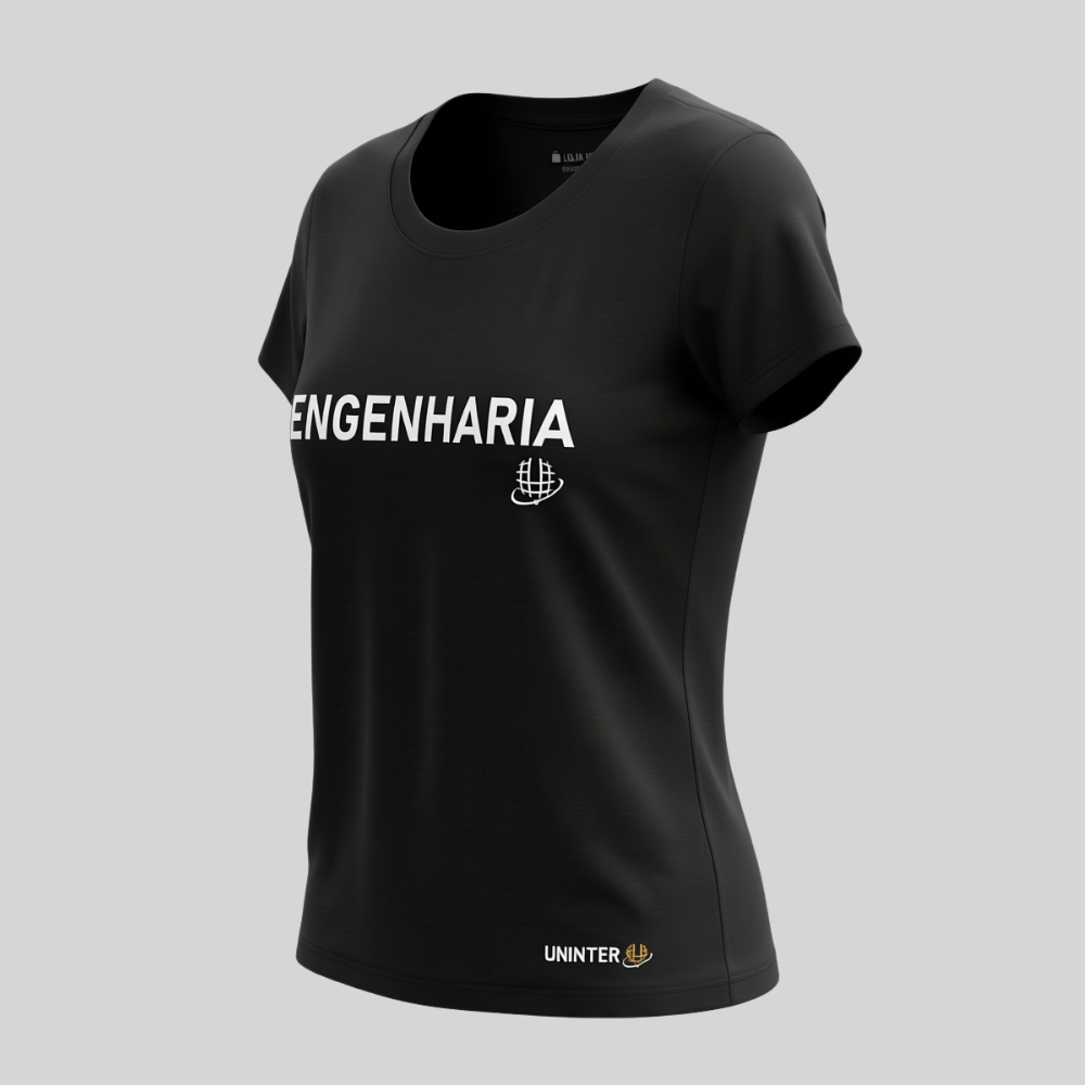 CAMISETA FEMININA ENGENHARIA - Imagem 3