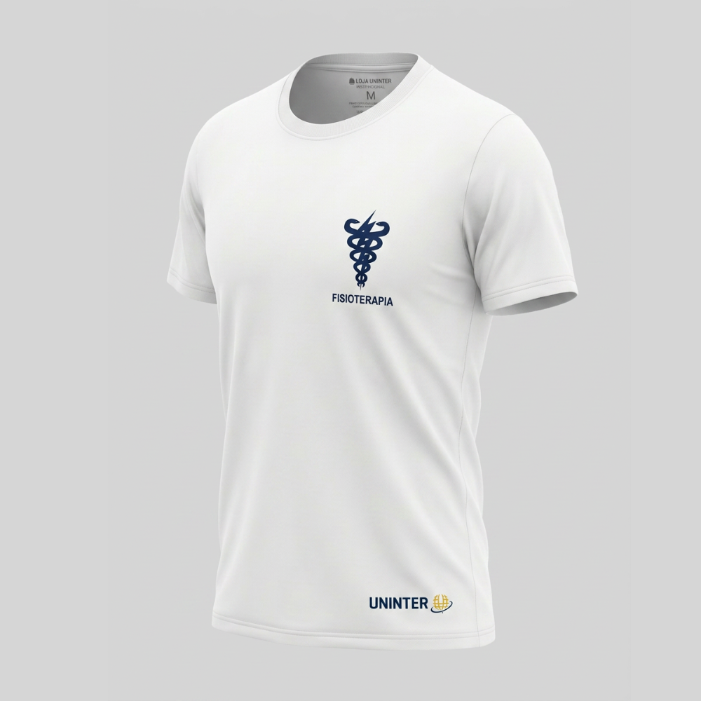 COMBO: CAMISETA FISIOTERAPIA MASCULINA + JALECO FISIOTERAPIA UNISSEX - Imagem 3