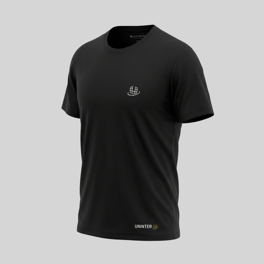 CAMISETA MASCULINA GLOBO UNINTER - Imagem 2