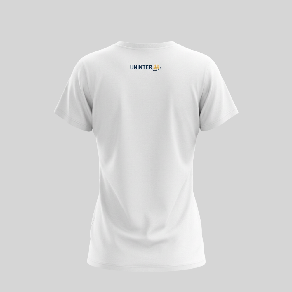 CAMISETA FEMININA GLOBO UNINTER - Imagem 6