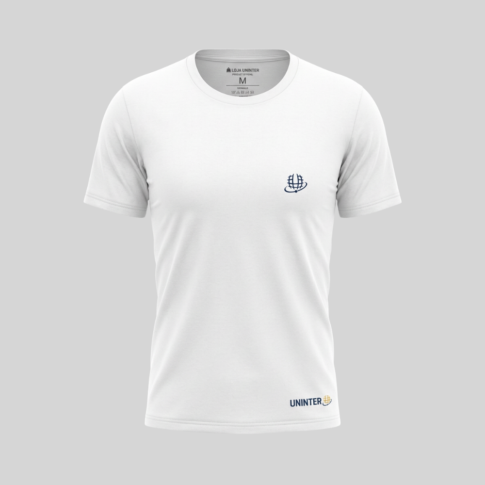 CAMISETA MASCULINA GLOBO UNINTER - Imagem 4