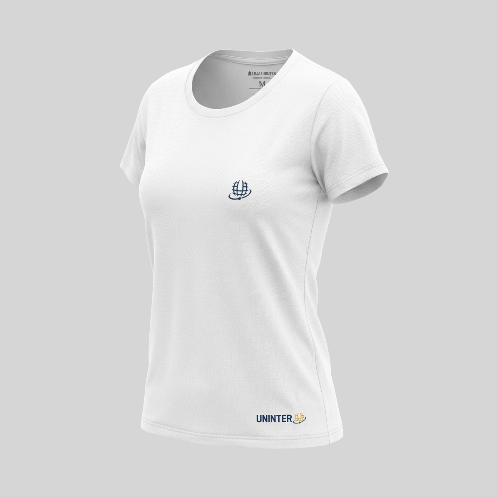 CAMISETA FEMININA GLOBO UNINTER - Imagem 5