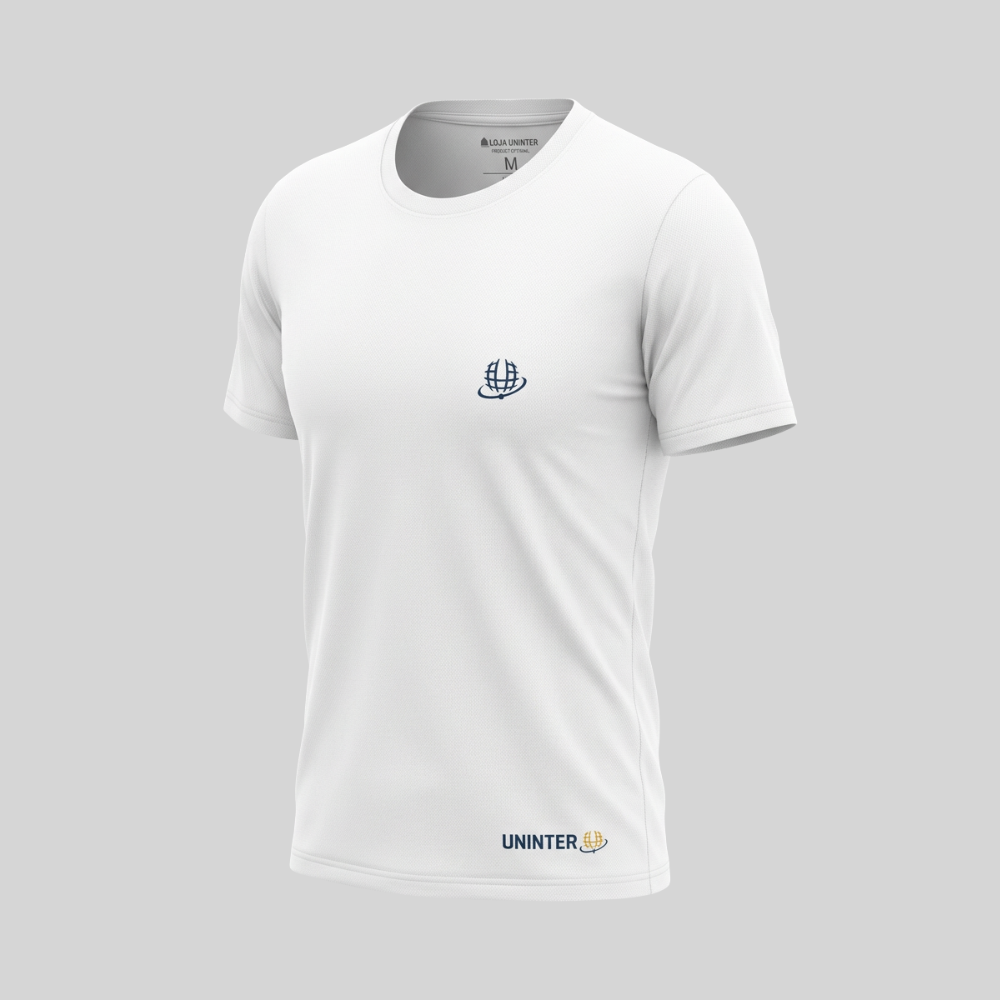 CAMISETA MASCULINA GLOBO UNINTER - Imagem 5