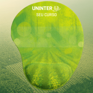 MOUSE PAD GOTA COM APOIO CURSOS: ESCOLA AGRÁRIA - PRODUTO PERSONALIZÁVEL