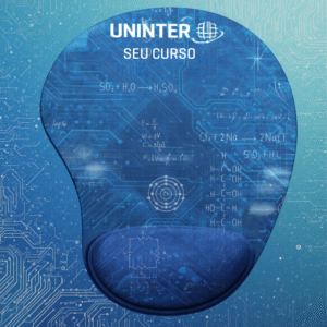 MOUSE PAD GOTA COM APOIO CURSOS: ESCOLA POLITÉCNICA - PRODUTO PERSONALIZÁVEL