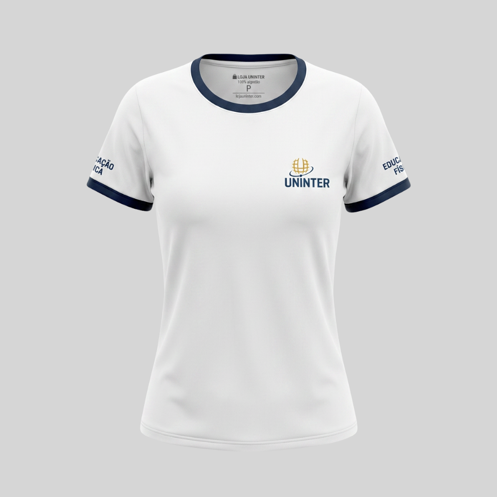 CAMISETA FEMININA EDUCAÇÃO FÍSICA