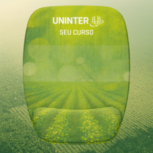 MOUSE PAD RETANGULAR COM APOIO CURSOS: ESCOLA AGRÁRIA – PRODUTO PERSONALIZÁVEL