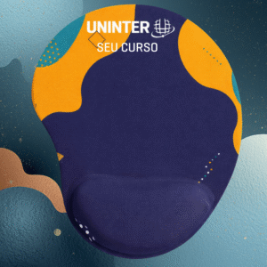 MOUSE PAD GOTA COM APOIO UNINTER – PRODUTO PERSONALIZÁVEL