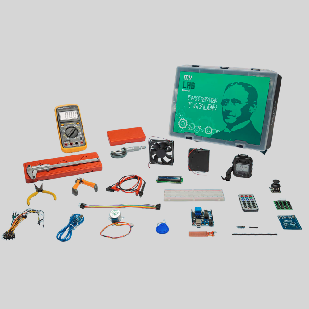 COMBO LABORATÓRIO DE PRÁTICAS - MY LAB NIKOLA TESLA + MY LAB GEORGE BOOLE + MY LAB JAMES WATT + MY LAB FREDERICK TAYLOR - Imagem 5