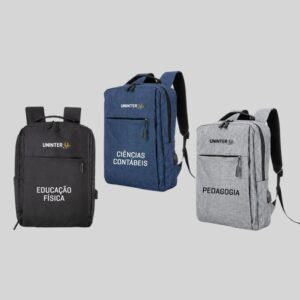 MOCHILA ESTUDANTE - PERSONALIZÁVEL POR CURSO
