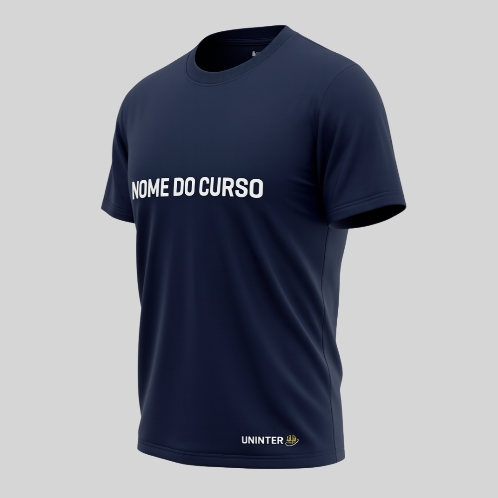 CAMISETA MASCULINA UNIVERSITÁRIA – PERSONALIZÁVEL POR CURSO - Imagem 2