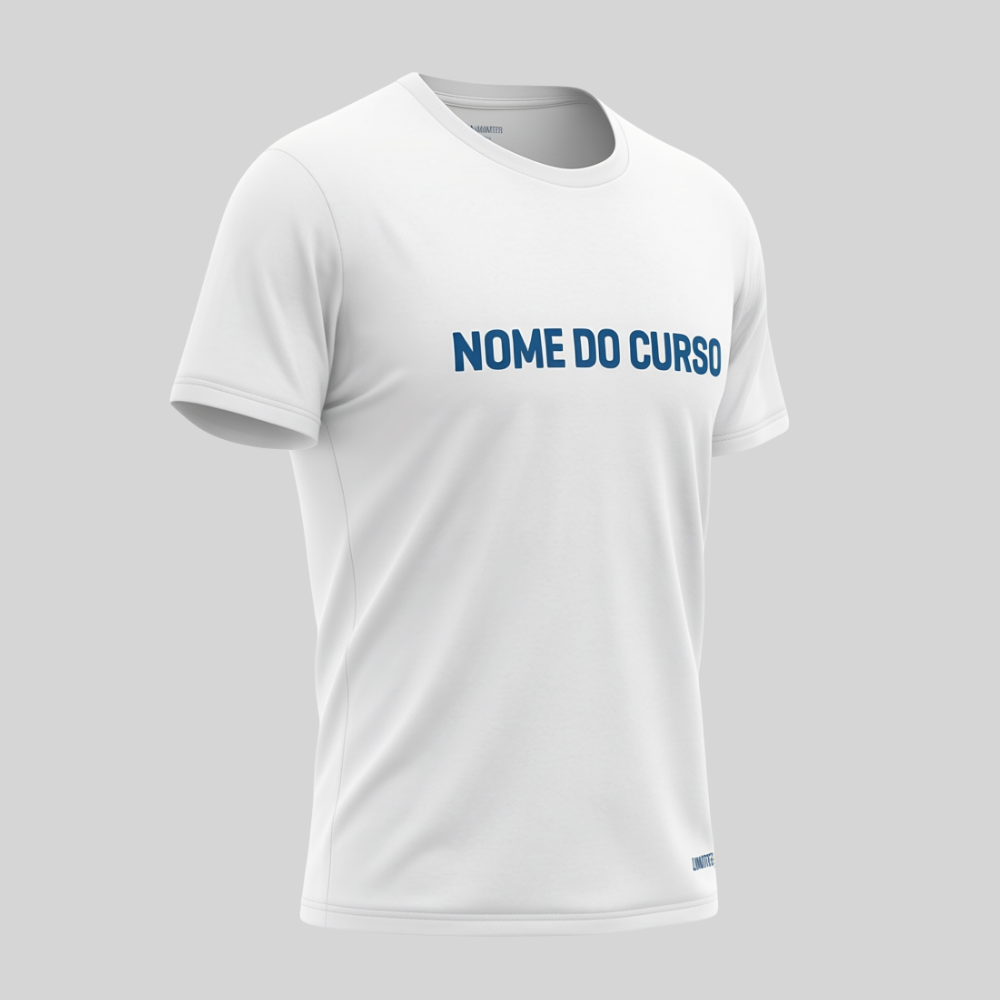 CAMISETA MASCULINA UNIVERSITÁRIA – PERSONALIZÁVEL POR CURSO - Imagem 3