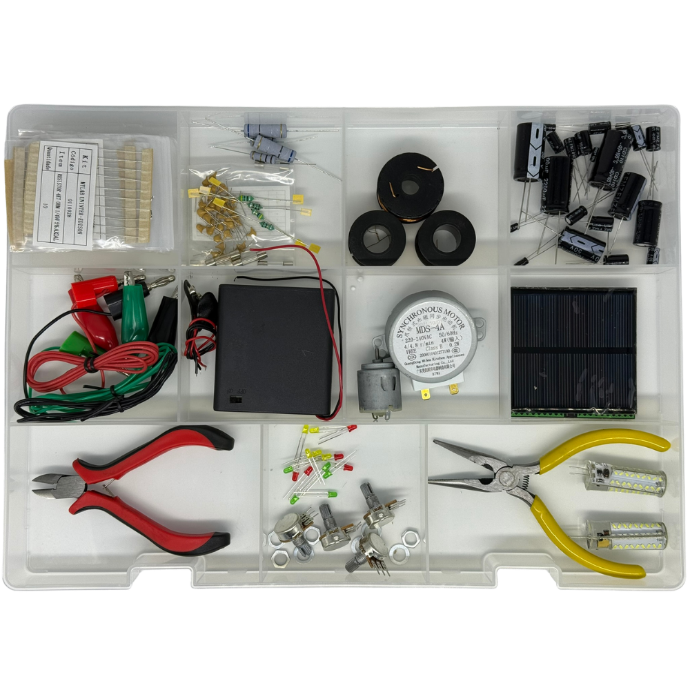 KIT PRÁTICO DE ENERGIA ELÉTRICA E SISTEMAS PRÁTICOS – MY LAB NIKOLA TESLA - Imagem 2