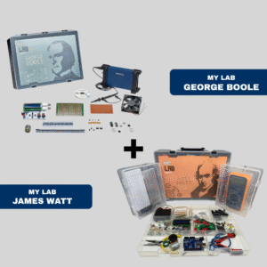 COMBO LABORATÓRIO DE PRÁTICA - MY LAB GEORGE BOOLE + MY LAB JAMES WATT