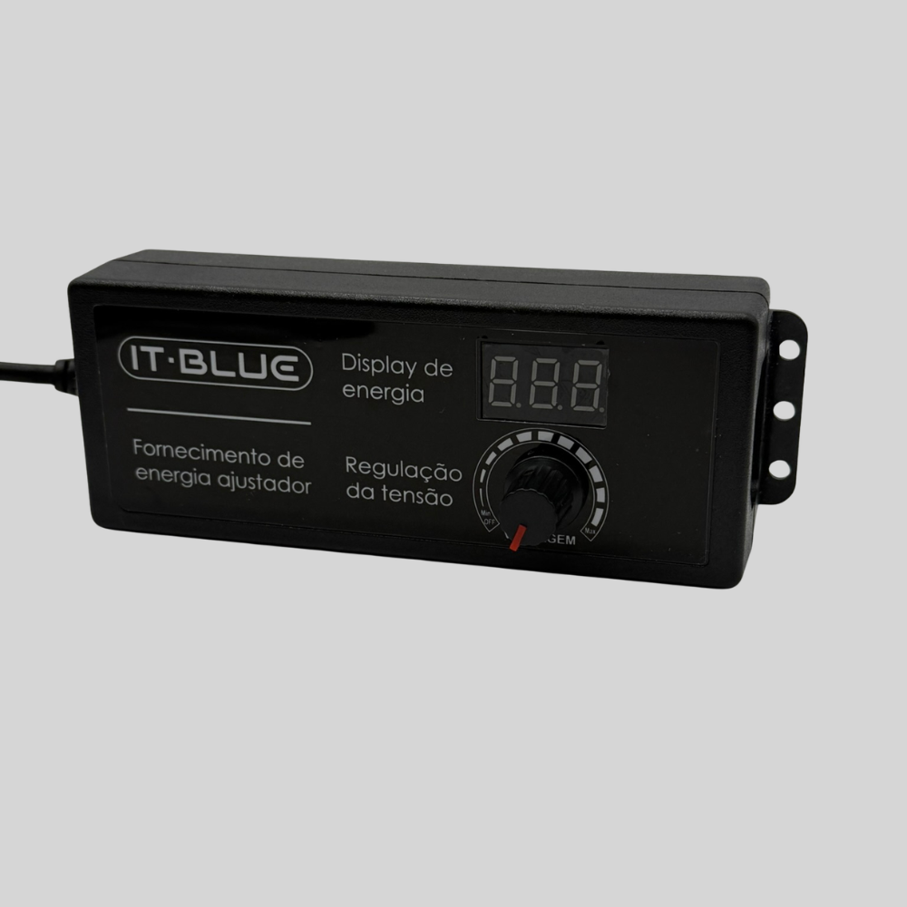 FONTE DE ALIMENTACAO DIGITAL AJUSTAVEL 3-24V 3A BIVOLT - Imagem 2