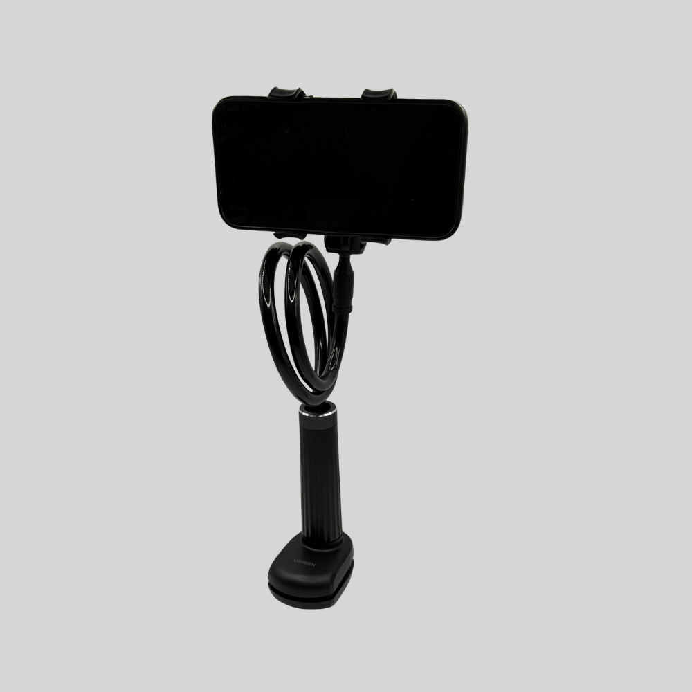 SUPORTE FLEXÍVEL PARA CELULAR/MESA - PRETO