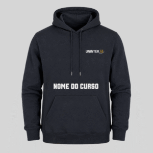 MOLETOM UNISSEX UNIVERSITÁRIO CANGURU – PERSONALIZÁVEL POR CURSO