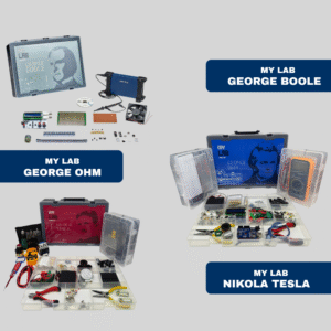COMBO LABORATÓRIO DE PRÁTICA - MY LAB GEORGE BOOLE + MY LAB GEORGE OHM + MY LAB NIKOLA TESLA