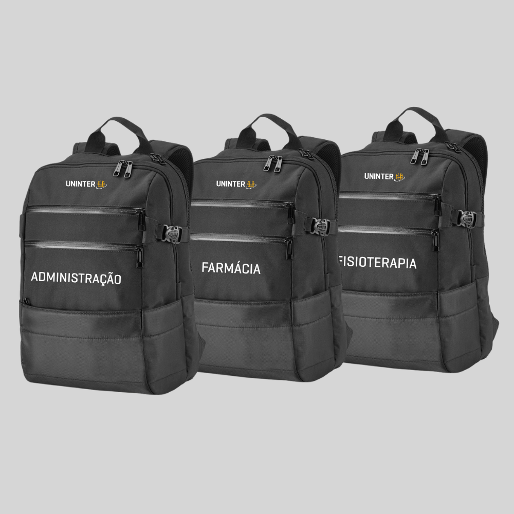 MOCHILA EXECUTIVA - PERSONALIZÁVEL POR CURSO