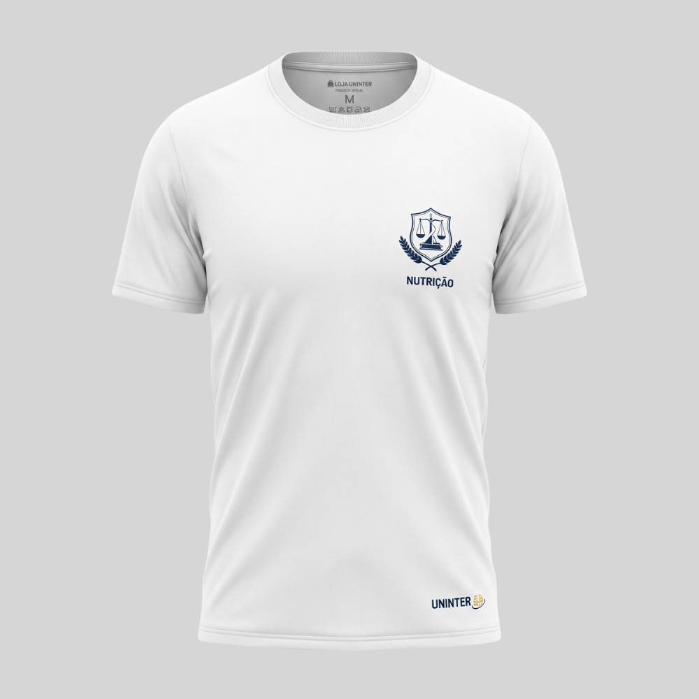 COMBO: CAMISETA NUTRIÇÃO MASCULINA + JALECO NUTRIÇÃO UNISSEX - Imagem 2