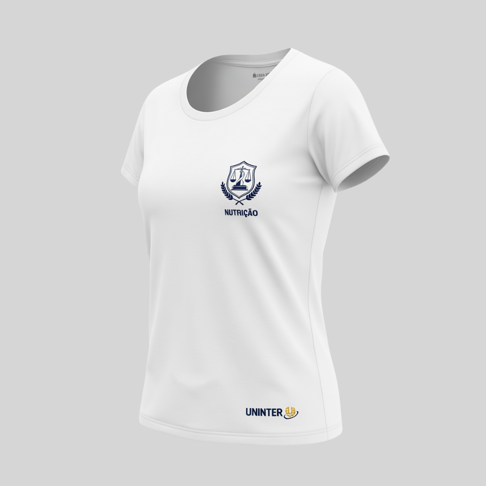 COMBO: CAMISETA NUTRIÇÃO FEMININA + JALECO NUTRIÇÃO UNISSEX - Imagem 3