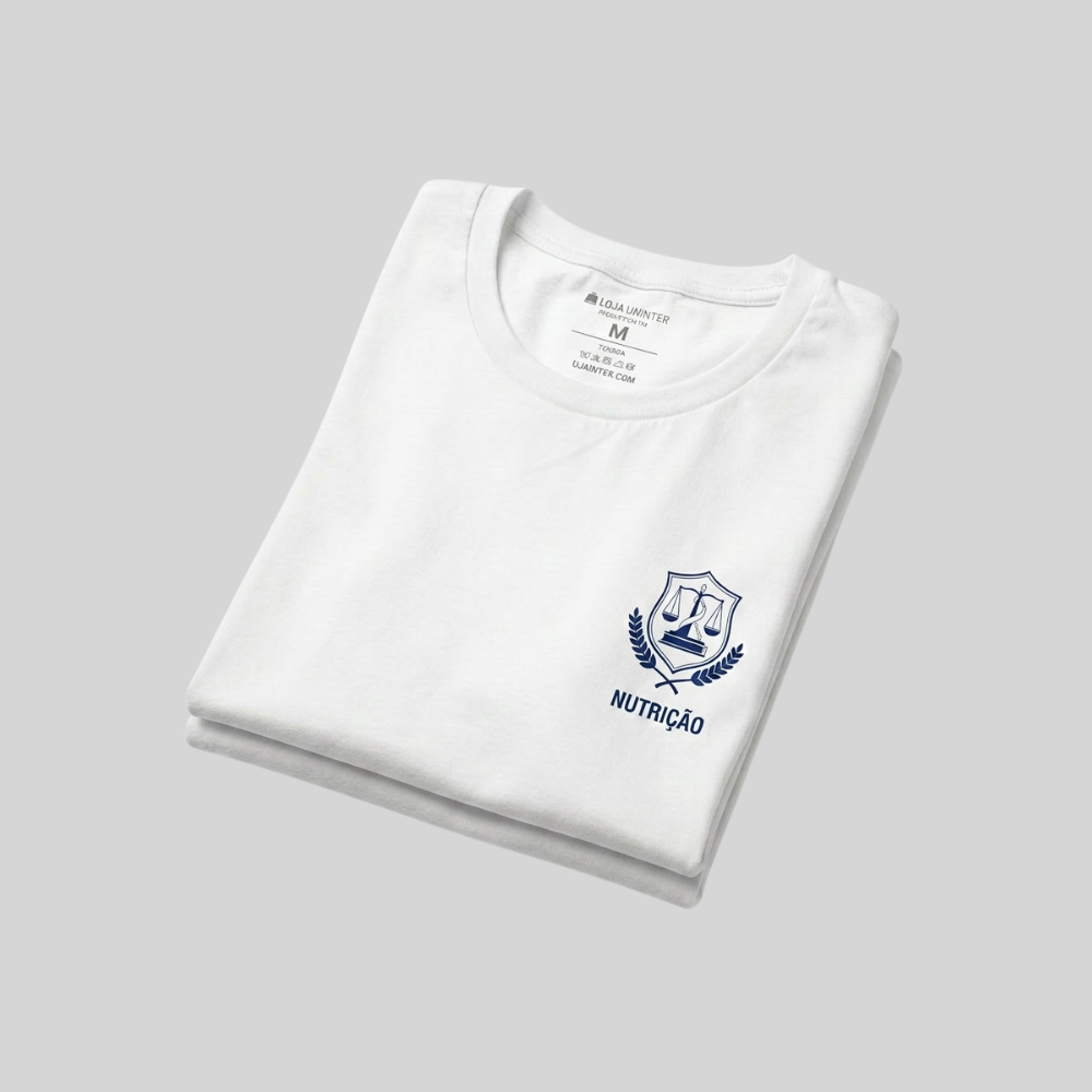 COMBO: CAMISETA NUTRIÇÃO MASCULINA + JALECO NUTRIÇÃO UNISSEX - Imagem 5