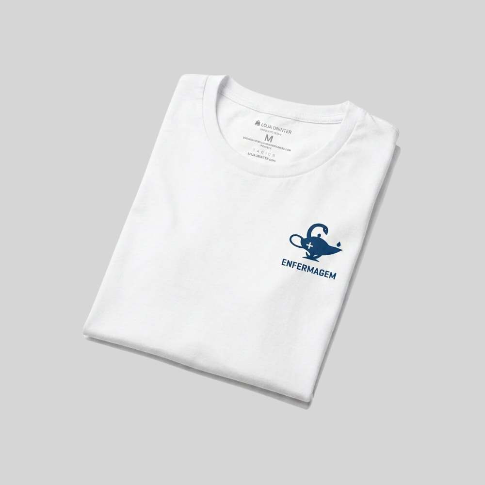 COMBO: CAMISETA ENFERMAGEM MASCULINA + JALECO ENFERMAGEM UNISSEX - Imagem 5