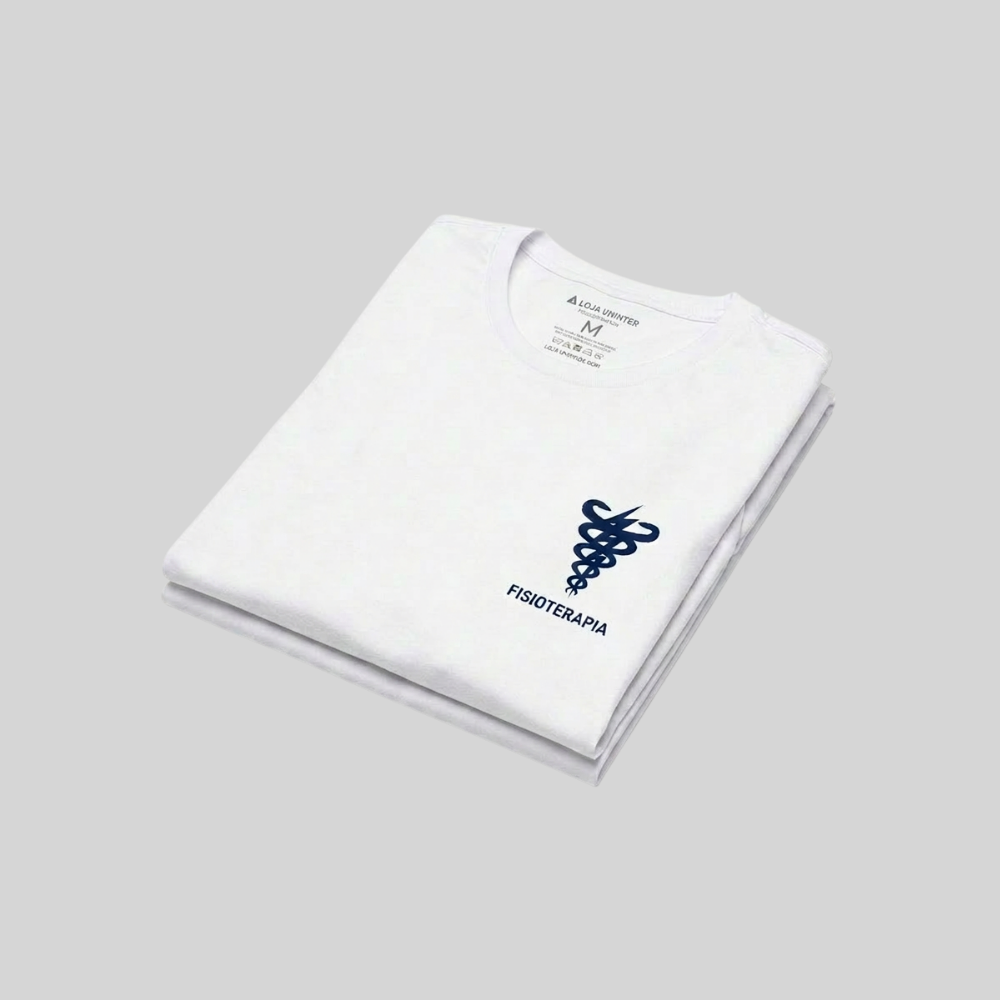COMBO: CAMISETA FISIOTERAPIA FEMININA + JALECO FISIOTERAPIA UNISSEX - Imagem 5